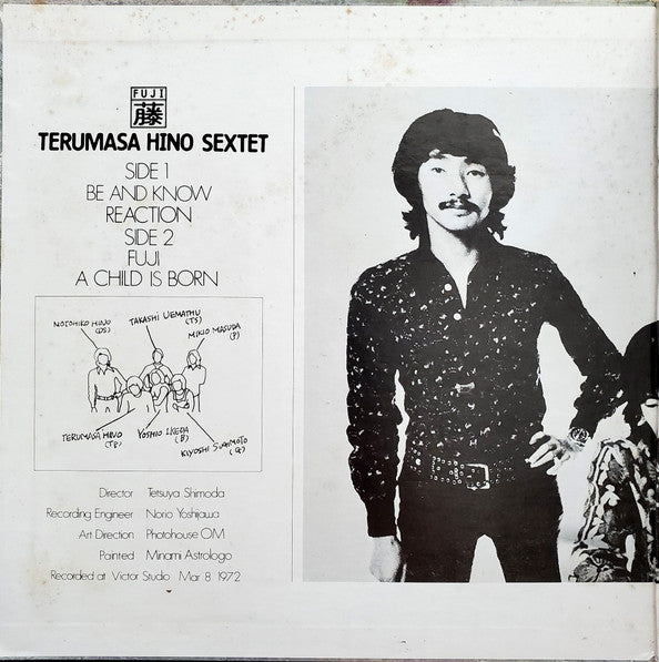 Terumasa Hino Sextet : Fuji (LP, Album, Gat)