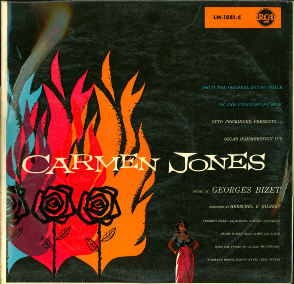 Georges Bizet : Carmen Jones (LP, Album, Mono)