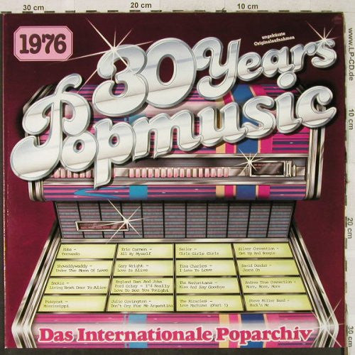 Various : 30 Years Popmusic 1976 (LP, Comp)