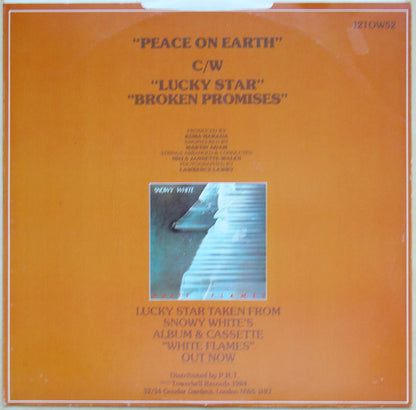 Snowy White : Peace On Earth (12", Single)