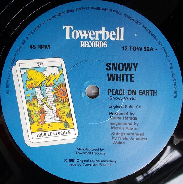 Snowy White : Peace On Earth (12", Single)