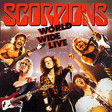 Scorpions : World Wide Live (2xLP, Album, Gat)