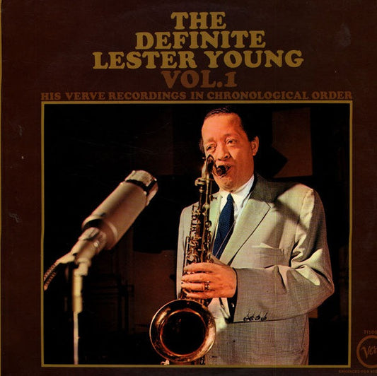 Lester Young : The Definite Lester Young Vol. 1 (LP, Comp)
