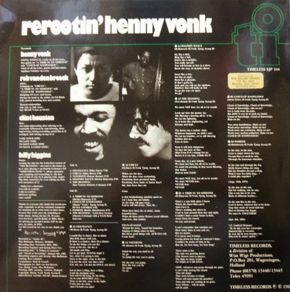 Henny Vonk : Rerootin' (LP, Album)