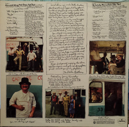 Lester "Roadhog" Moran & The Cadillac Cowboys : Alive At The Johnny Mack Brown High School (LP, Album)