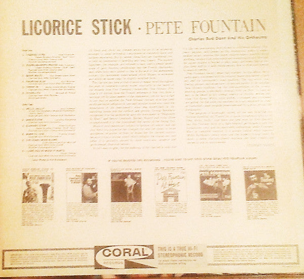 Pete Fountain : Licorice Stick (LP, Album, Glo)