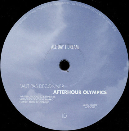 Matthew Dekay & Lee Burridge / Faut Pas Deconner : Holding On / Afterhour Olympics (12")