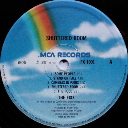 The Fixx : Shuttered Room (LP, Album)