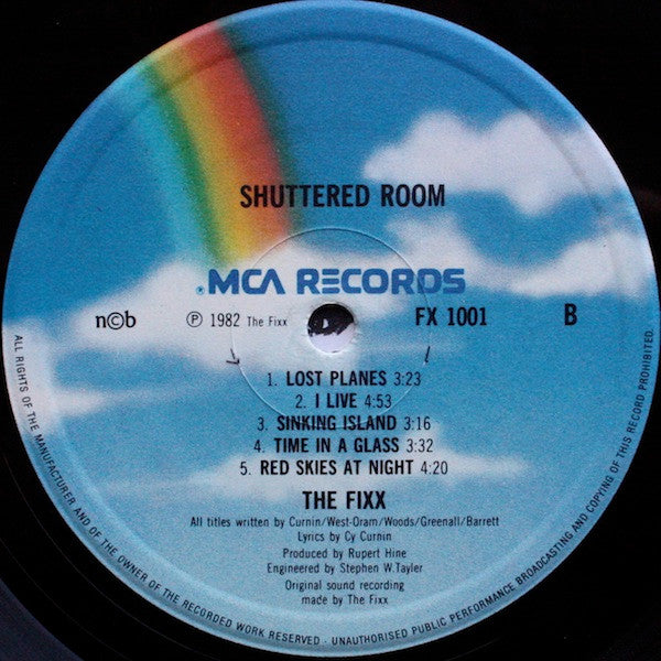 The Fixx : Shuttered Room (LP, Album)