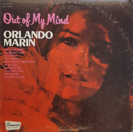 Orlando Marin (2) : Out Of My Mind (LP, Album)