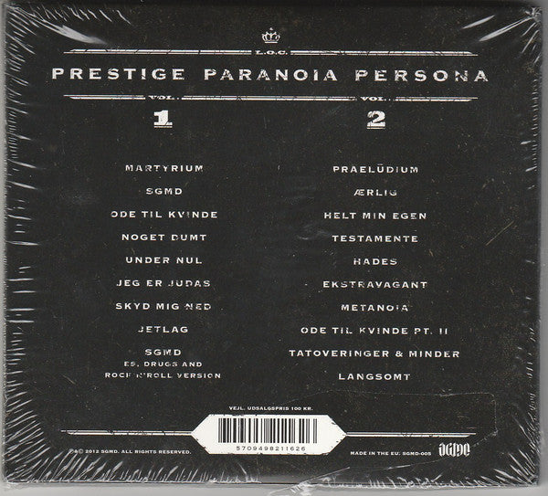 L.O.C. : Prestige, Paranoia, Persona Vol. 2 (2xCD, Album)