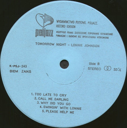 Lonnie Johnson (2) : Swingin' With Lonnie (LP, Album, RE)