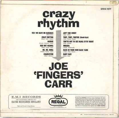 Joe "Fingers" Carr : Crazy Rhythm (LP)