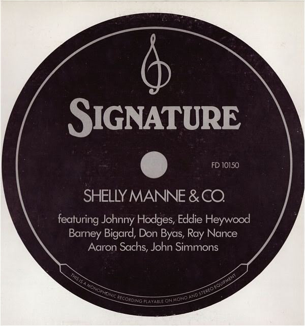 Shelly Manne : Shelly Manne & Co. (LP, Comp, Mono, RE)