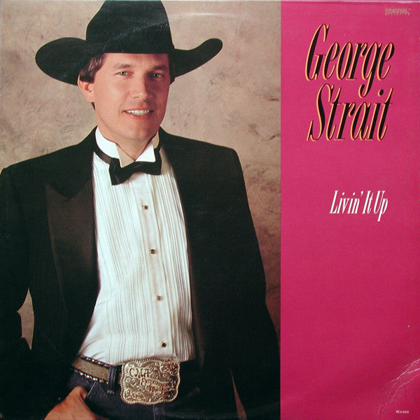 George Strait : Livin' It Up (LP, Album)