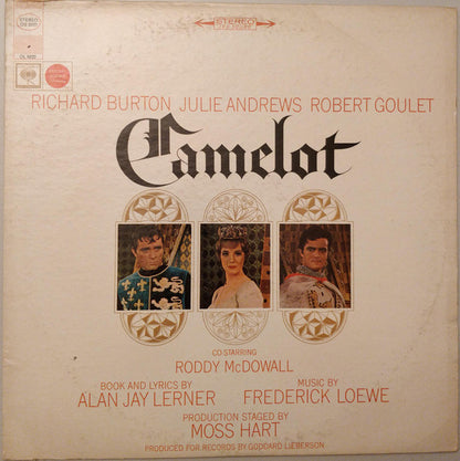 Alan Jay Lerner, Frederick Loewe / Julie Andrews, Richard Burton (2) : Camelot (Original Broadway Cast) (LP, RE)