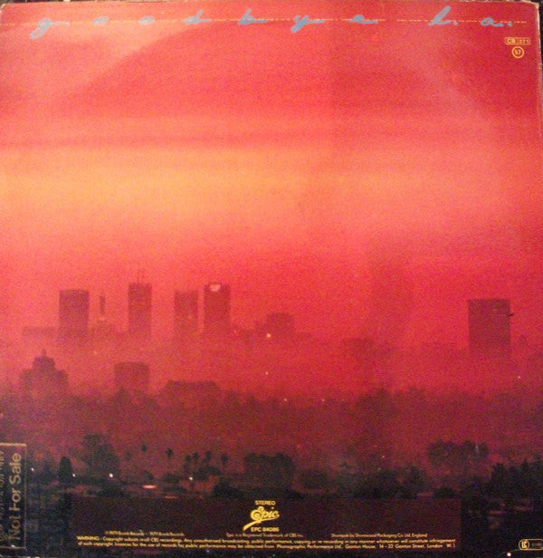 Bob Segarini : Goodbye L. A. (LP, Album)