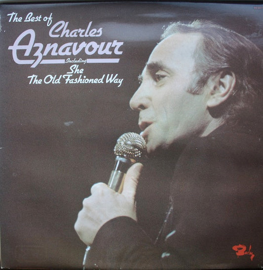 Charles Aznavour : The Best Of Charles Aznavour (LP, Comp, RE, Gat)