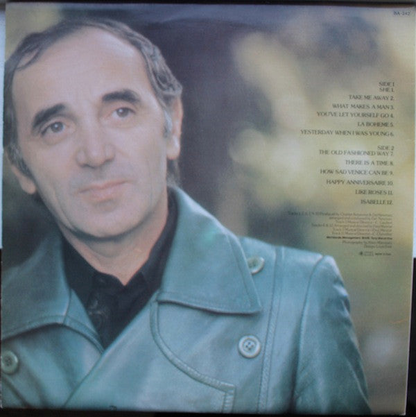 Charles Aznavour : The Best Of Charles Aznavour (LP, Comp, RE, Gat)