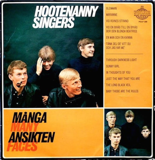 Hootenanny Singers : Många Ansikten - Many Faces (LP, Album)