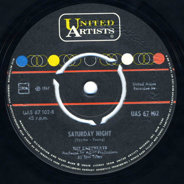 The Easybeats : Who'll Be The One (7", Single)