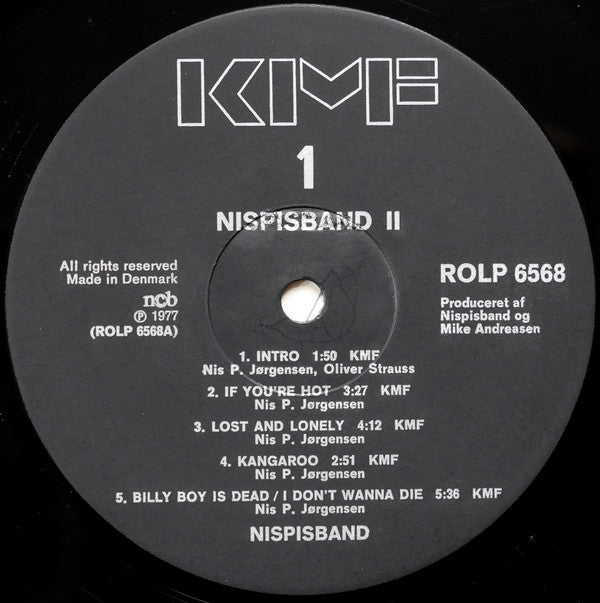 Nispisband : Nispisband 2 (LP, Album)