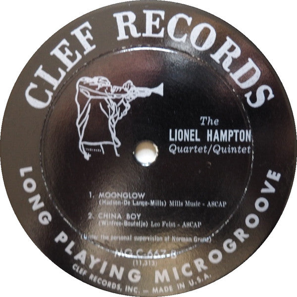 Lionel Hampton And His Quartet / Lionel Hampton Quintet : Lionel Hampton (LP, Album)