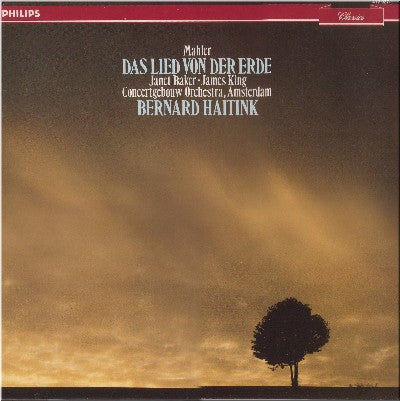 Gustav Mahler - Janet Baker / James King (3) / Concertgebouworkest / Bernard Haitink : Das Lied Von Der Erde (LP, RE)