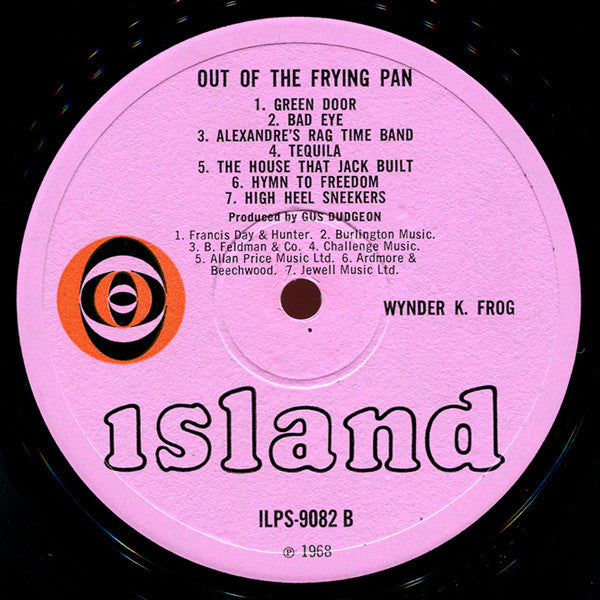Wynder K. Frog : Out Of The Frying Pan (LP, Album)