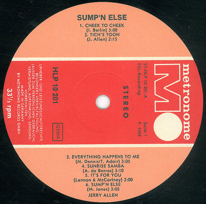 Jerry Allen : Sump'n Else (LP)