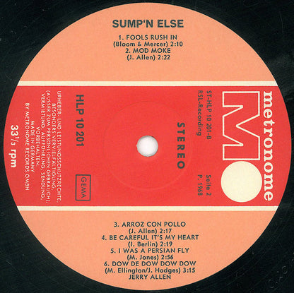 Jerry Allen : Sump'n Else (LP)