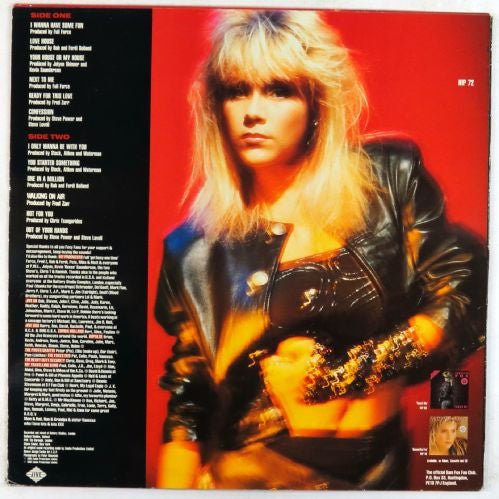 Samantha Fox : I Wanna Have Some Fun (LP, Album)