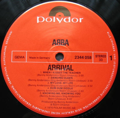 ABBA : Arrival (LP, Album)