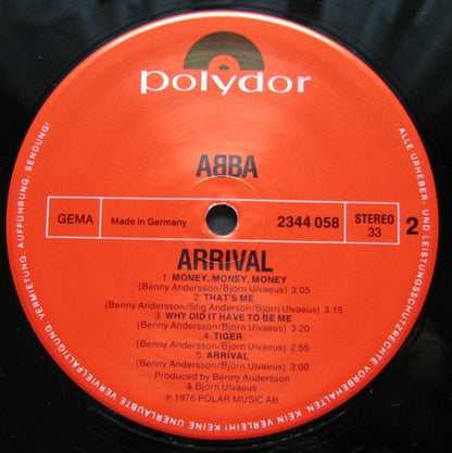 ABBA : Arrival (LP, Album)