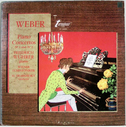 Carl Maria Von Weber, Friedrich Wührer, Vienna Pro Musica Orchestra, Hans Swarowsky : Piano Concertos No 1 And No 2 (LP)