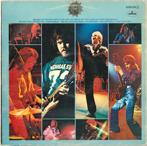 Bachman-Turner Overdrive : Not Fragile (LP, Album, Gat)