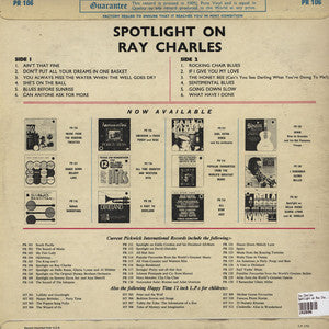 Ray Charles : Spotlight On Ray Charles (LP, Comp)