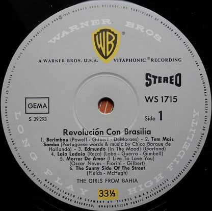 The Girls From Bahia : ¡Revolución Con Brasilia! (LP, Album)