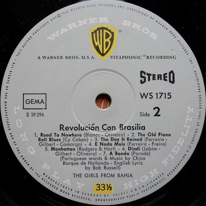 The Girls From Bahia : ¡Revolución Con Brasilia! (LP, Album)