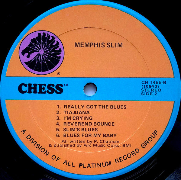 Memphis Slim : Memphis Slim (LP, Album, RE, Kee)