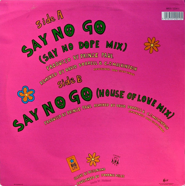 De La Soul : Say No Go (12")