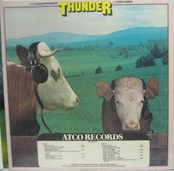 Thunder (18) : Headphones For Cows (LP, Album, SP )