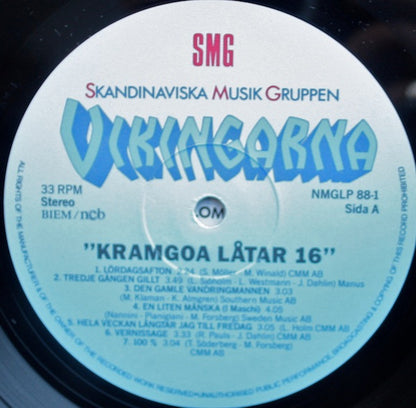 Vikingarna : Kramgoa Låtar 16 (LP, Album)