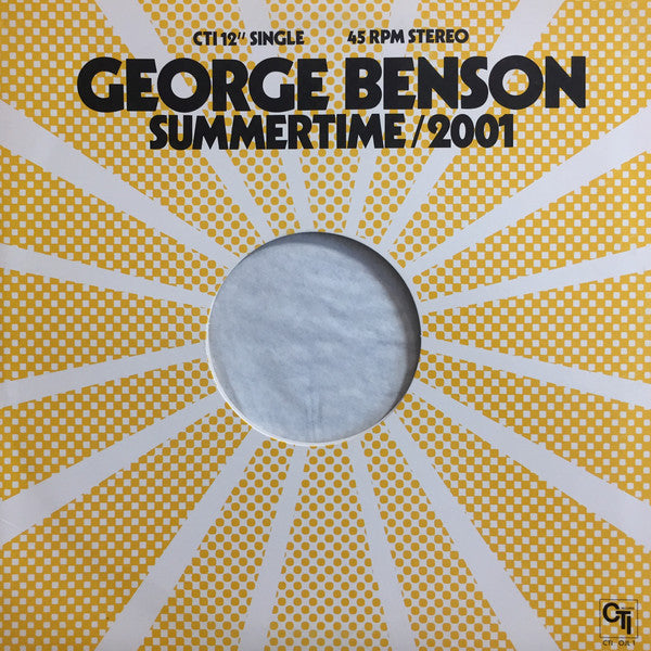 George Benson : Summertime/2001 / Theme From Good King Bad (12", Single)