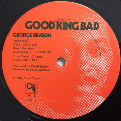 George Benson : Summertime/2001 / Theme From Good King Bad (12", Single)