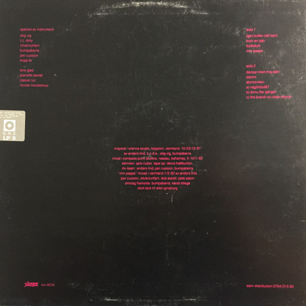 Dag Vag : 7 Lyckliga Elefanter (LP, Album)