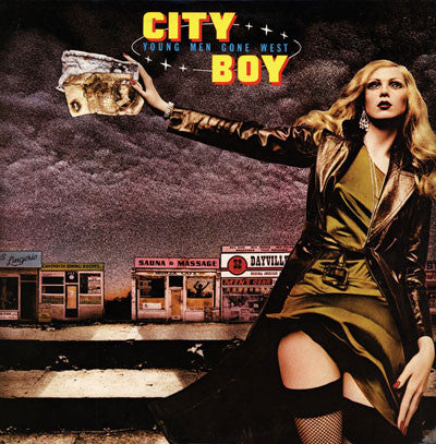 City Boy : Young Men Gone West (LP, Album)