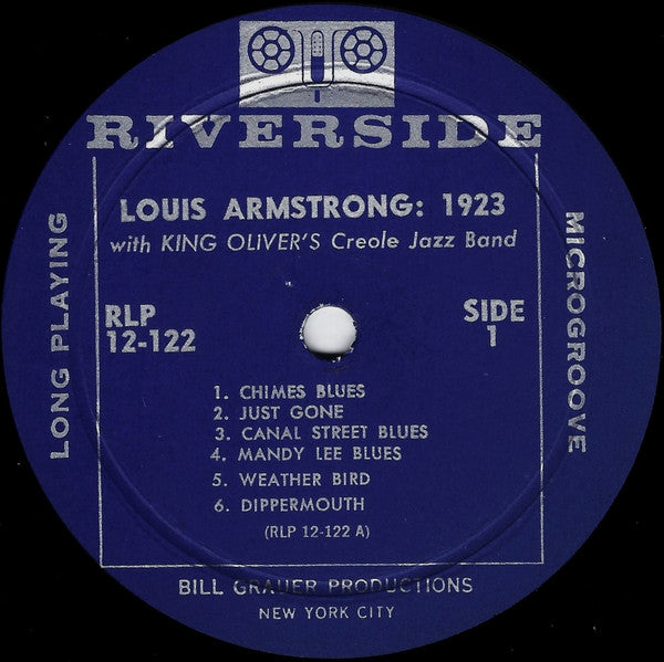 Louis Armstrong With King Oliver's Creole Jazz Band : Louis Armstrong: 1923 (LP, Comp, RM)