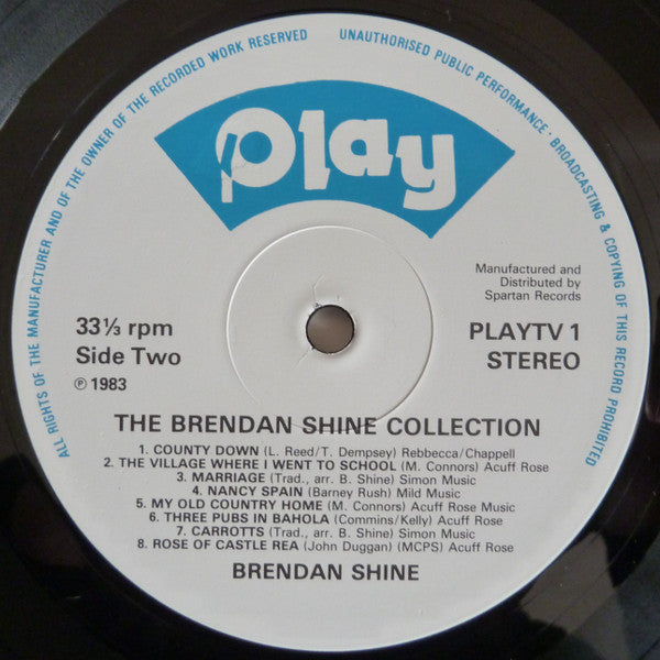 Brendan Shine : Brendan Shine Collection (LP, Comp)