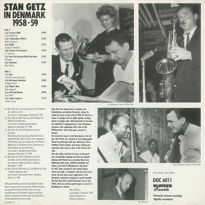 Stan Getz : In Denmark 1958-59 (LP, Album)